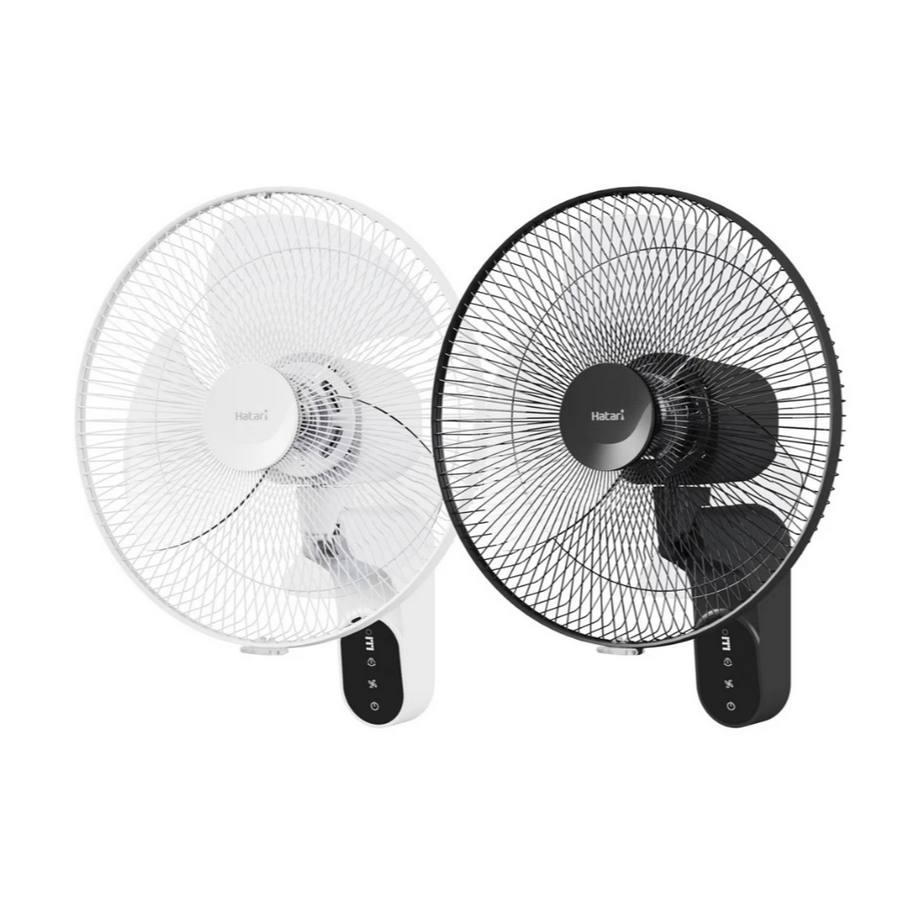 HATARI พัดลมติดผนัง พัดลม ติดผนัง รีโมท 16" W16R1 HT-W16R6 ขนาด 16 นิ้ว  รีโมท