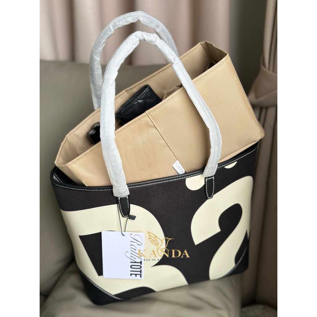 ที่จัดระเบียบกระเป๋า Rally city tote แบรนด์ kanda bag in bag ที่จัดทรง ที่กันเลอะ