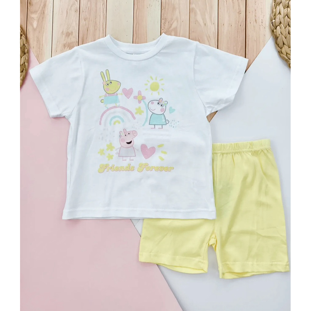 amilybabyshop : ชุดเซต เสื้อ+กางเกง Peppa pig สินค้าพร้อมส่ง ราคา ถูกที่สุด ดีลบีเคเค แกลเลอรีภาพที่ 4