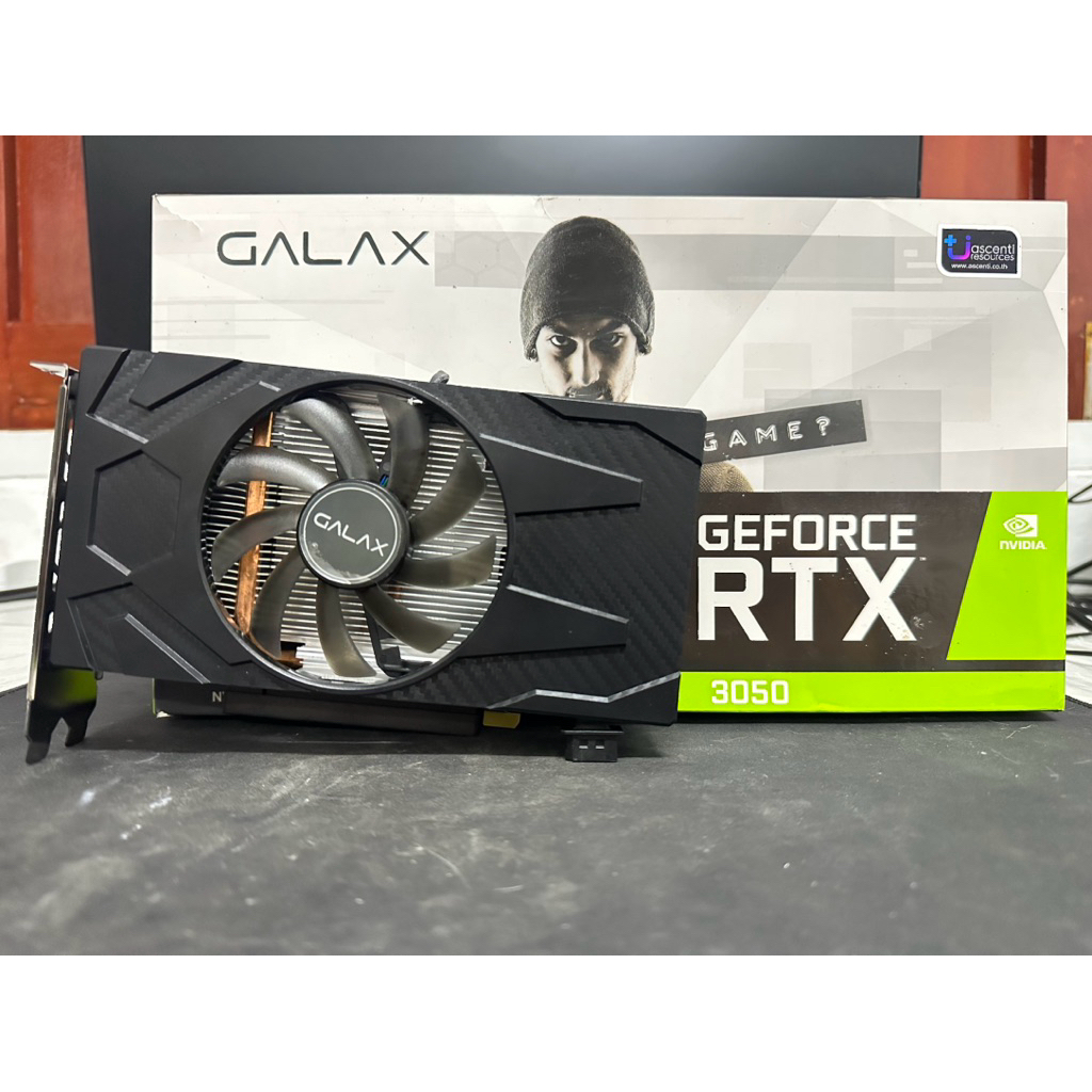 VGA GALAX RTX3050 (1-CLICK OC) V2 8GB (การ์ดจอมือสอง)
