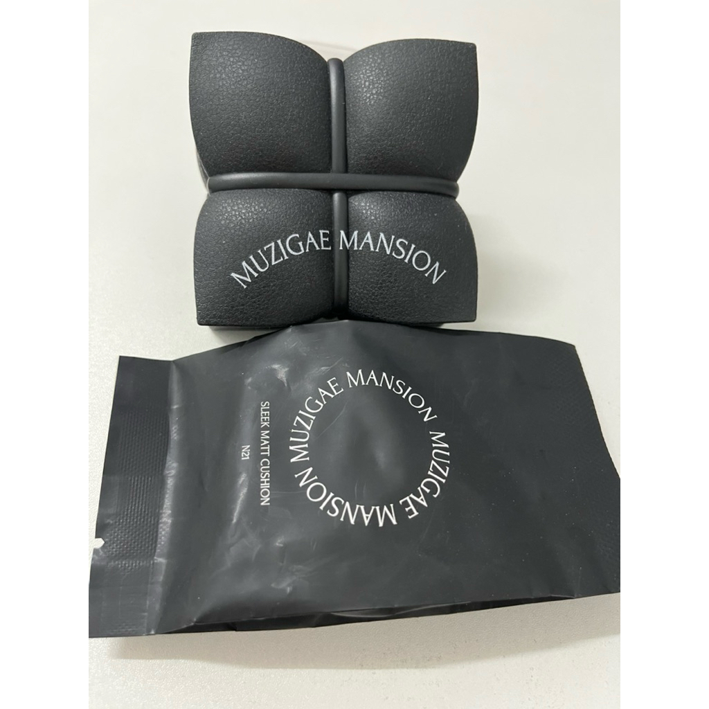 ส่งต่อ🇰🇷 แท้MUZIGAE Mansion (15 กรัม + 15 กรัม) SLEEK MATT CUSHION (หลัก + รีฟิล)   MUZIGAE MANSION 