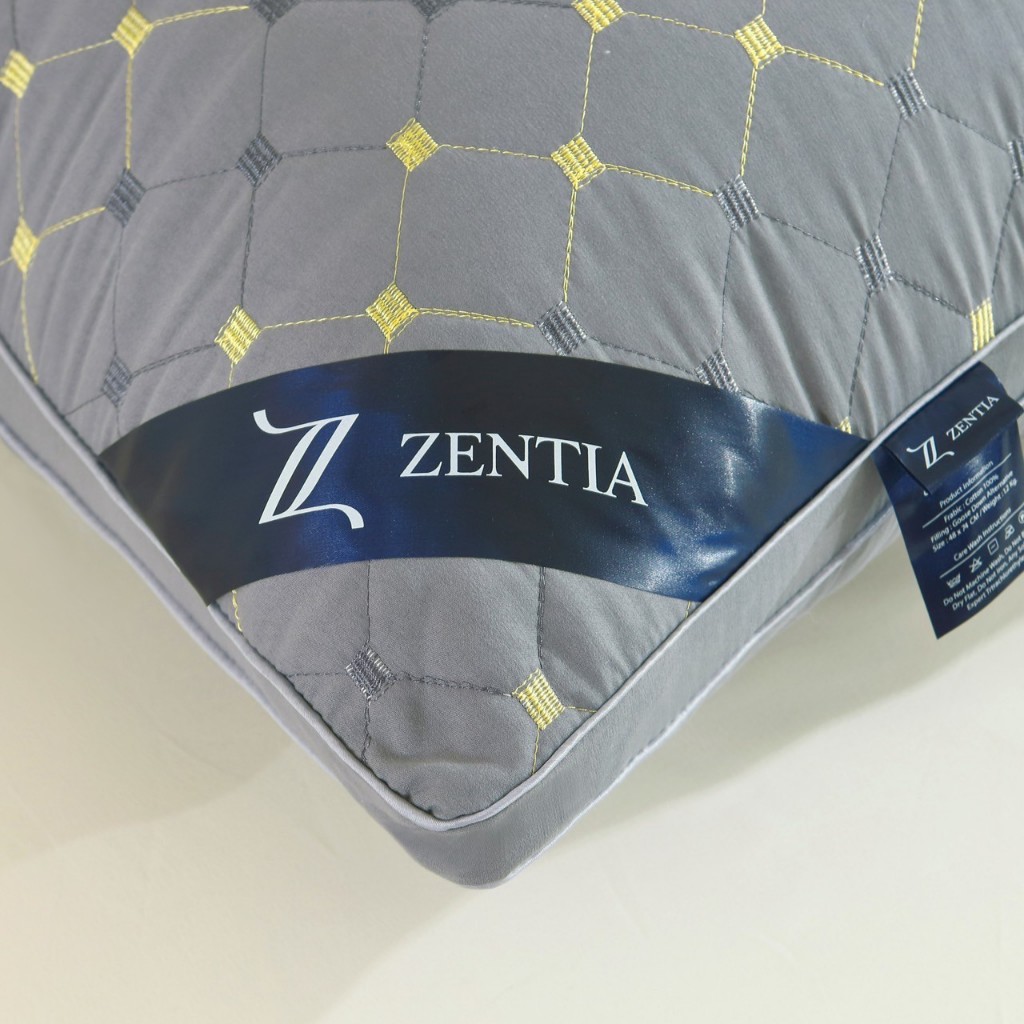 ZENTIA หมอนใยไมโครเจล  | หมอนขนห่านเทียม นุ่ม แน่น ฟู นอนแล้วสบายเหมือนโรงแรม 5 ดาว “HC” ราคา ถูกที่สุด ดีลบีเคเค แกลเลอรีภาพที่ 8
