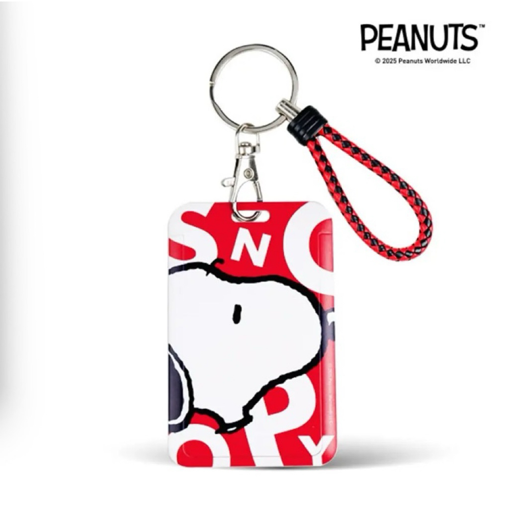 (SE-ED รังสิต) พวงกุญแจ ที่ใส่บัตร Peanuts 3A Keychain-CH