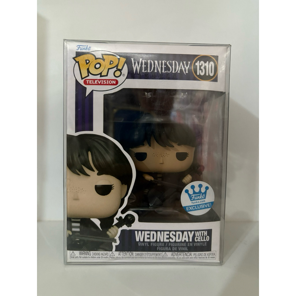 Funko Pop The Addams Family Wednesday Addams With Cello Exclusive 1310