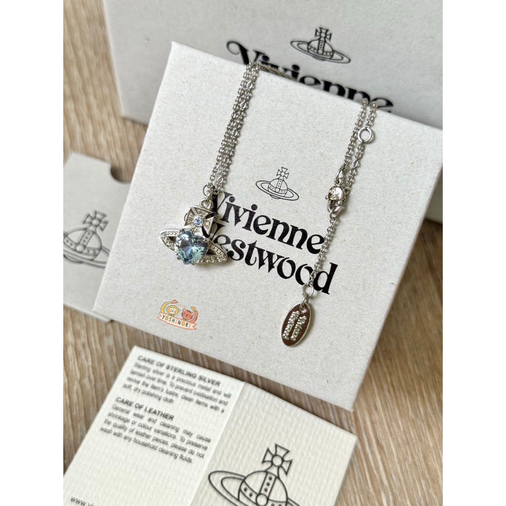 (มีโค้ดลด20% สูงสุด 2,000.-) พร้อมส่ง   สร้อยคอ Vivienne Westwood Ariella Crystal Orb Pendant ของแท้ ราคา ถูกที่สุด ดีลบีเคเค แกลเลอรีภาพที่ 5