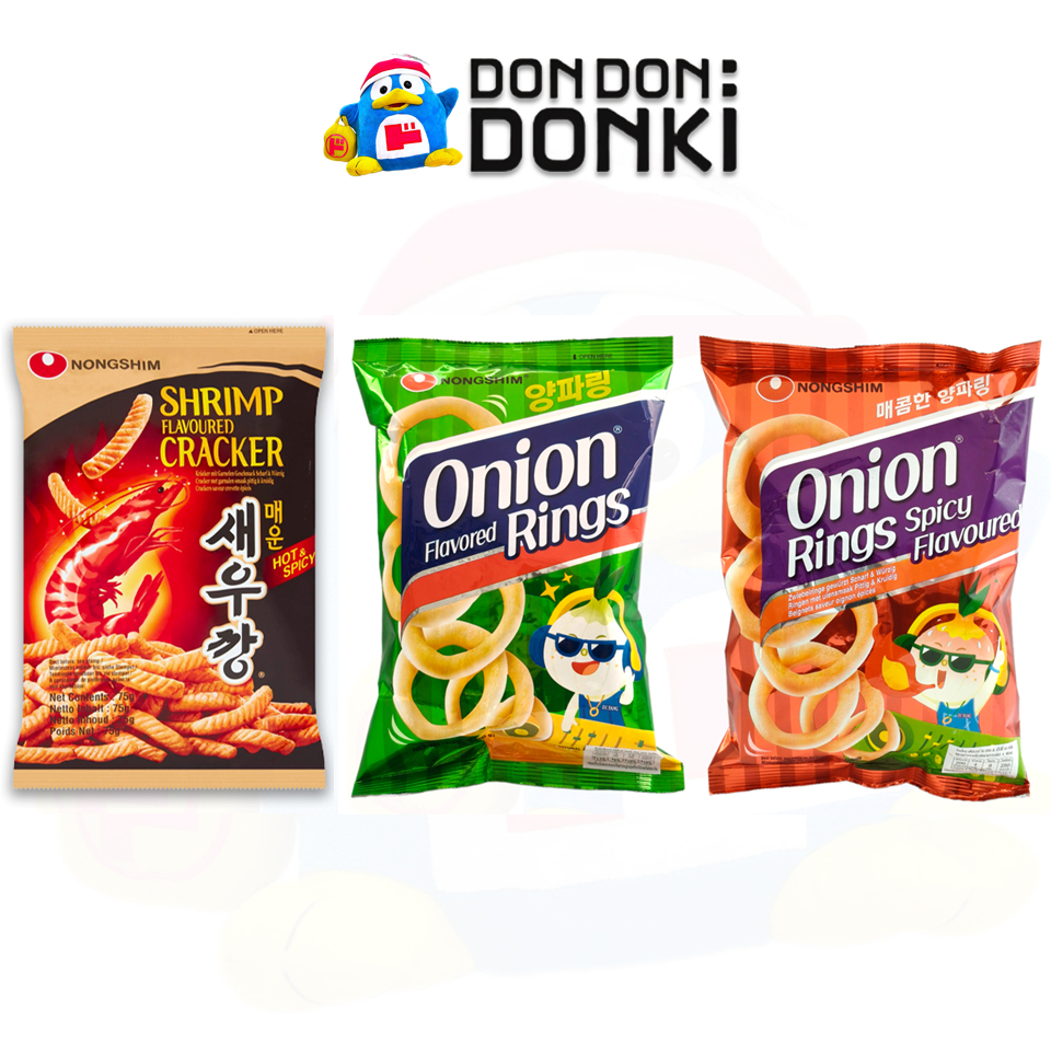 [ขนมอบกรอบสุดอร่อยจากนงชิม เกาหลี] Onion Rings / Shrimp Crackers