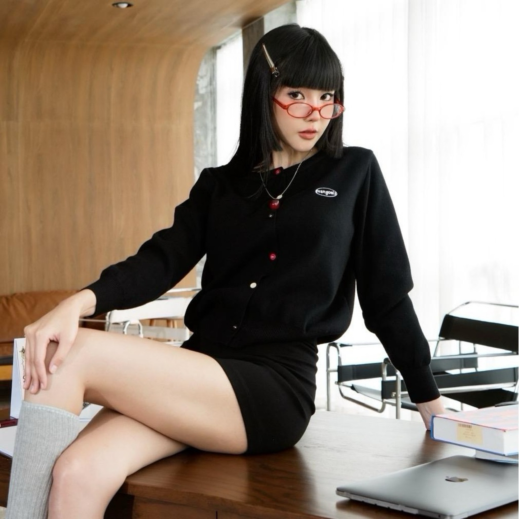 เสื้อคาร์ดิแกนกระดุมหลากสี รุ่นCandy’pop (B9) ราคา ถูกที่สุด ดีลบีเคเค แกลเลอรีภาพที่ 7