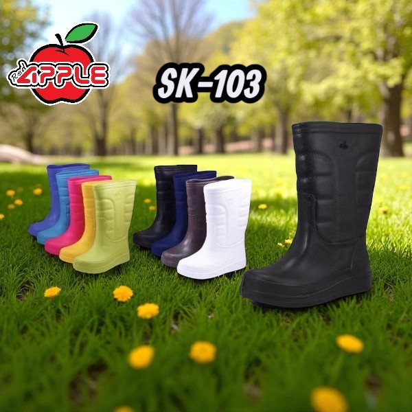 ของแท้ RedAPPLE รองเท้าบู๊ทกบยาว SK 103 สีหวาน แท้ 💯%