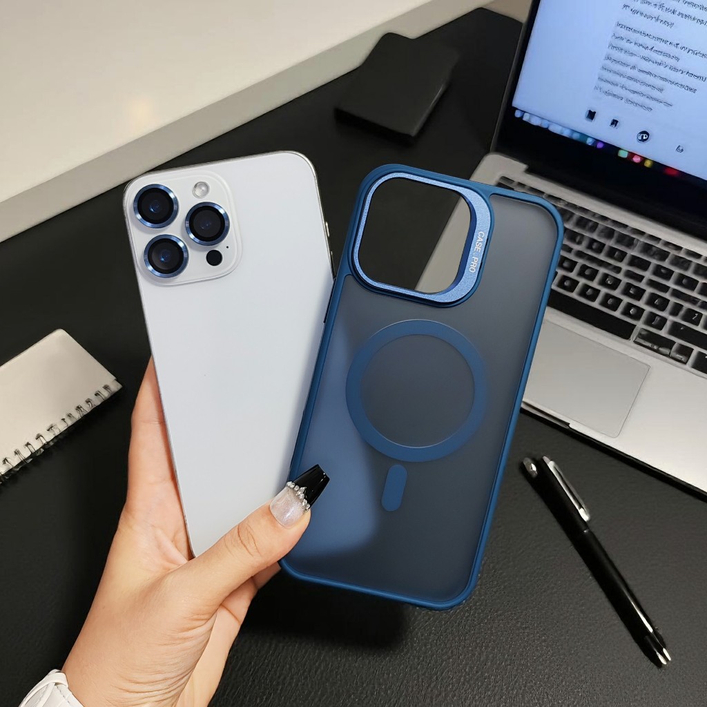 เคสกล้องตั้งได้ ชาร์จได้พร้อมฟิล์มกล้อง สำหรับ i11 promax 12 promax 13 promax 14 promax 14plus 15 promax 16 promax 16plu ราคา ถูกที่สุด ดีลบีเคเค แกลเลอรีภาพที่ 8