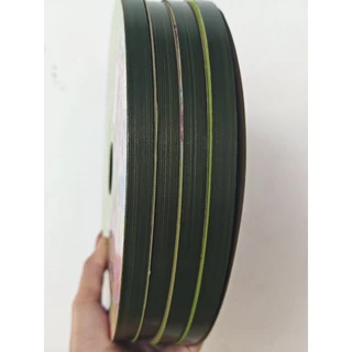 ริบบิ้น ลายใบตอง เบอร์ 2 ขนาด 350 หลา ราคาต่อ 1 ม้วน
