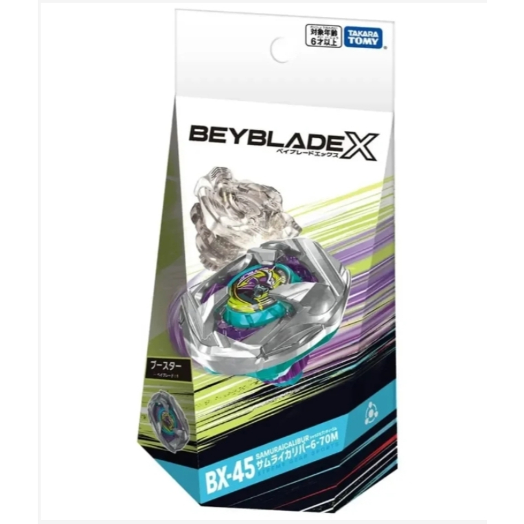 [Beyblade] Takara Tomy ของแท้ Beyblade X BX-45 SamuraiCalibur 6-70M ส่งด่านจากไทย