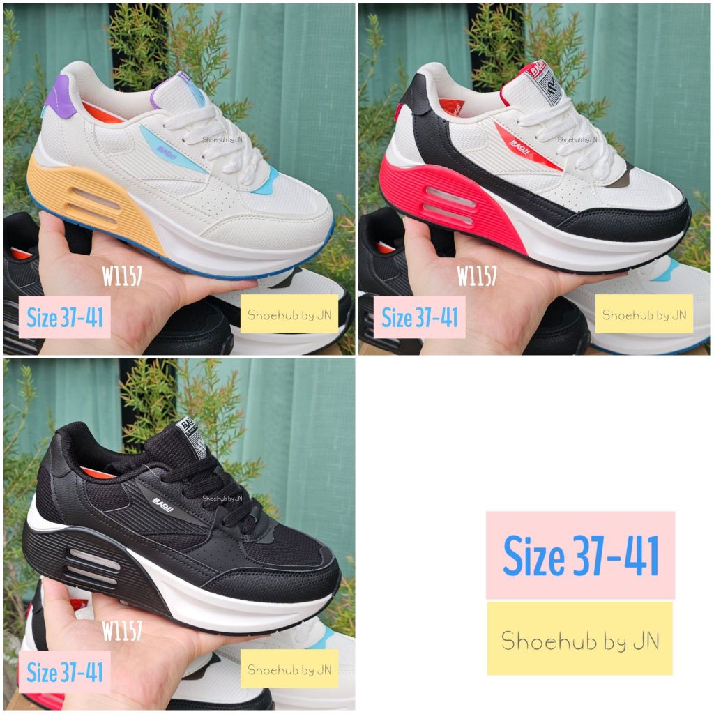 รองเท้า Baoji (ผู้หญิง 37-41) รุ่น BJW 1157 (ลิขสิทธิ์แท้จากโรงงาน)