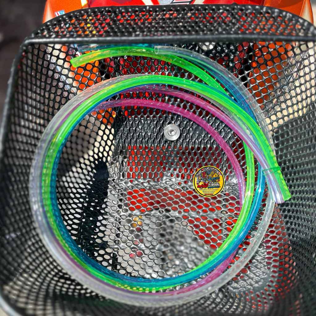 สายแรงดัน(ใส) สายน้ำมัน รถหัวฉีด แรงดันสูง E85 E20 95 91 น้ำมันเบนซิน แก๊สโซฮอลล์ รูใน5มิล รอบนอก8มิล - รูปที่ 3