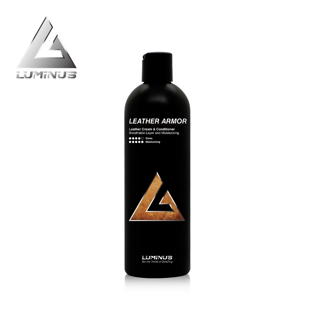LUMINUS Leather Armor, Leather Cream & Conditioner, ครีมบำรุงหนังสูตรเข้มข้น 500ml