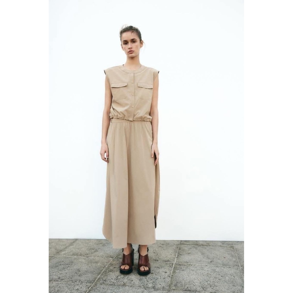 Zara​ ชุดเซ็ท​ เสื้อ+กระโปรง​