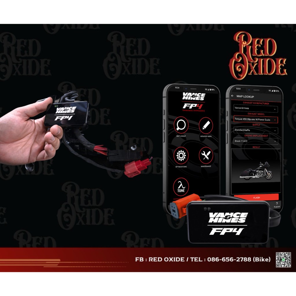 Vance & Hines - Fuelpak FP4 กล่องจูน สำหรับ Harley Davidson Models 2021-2023 (6PIN)PART 66043