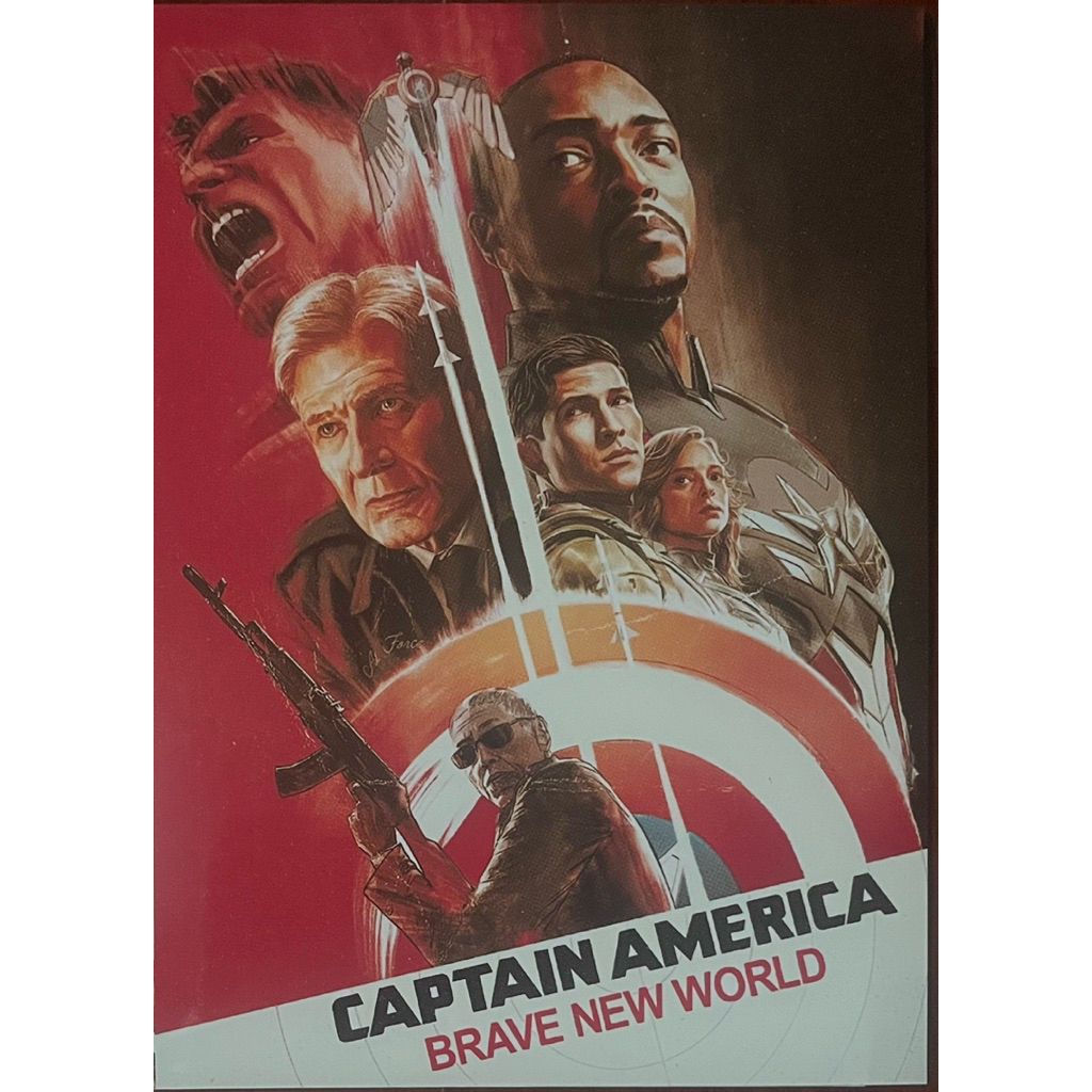 Captain America: Brave New World (2025, DVD)/กัปตัน อเมริกา: ศึกฮีโร่จักรวาลใหม่ (ดีวีดี) ราคา ถูกที่สุด ดีลบีเคเค