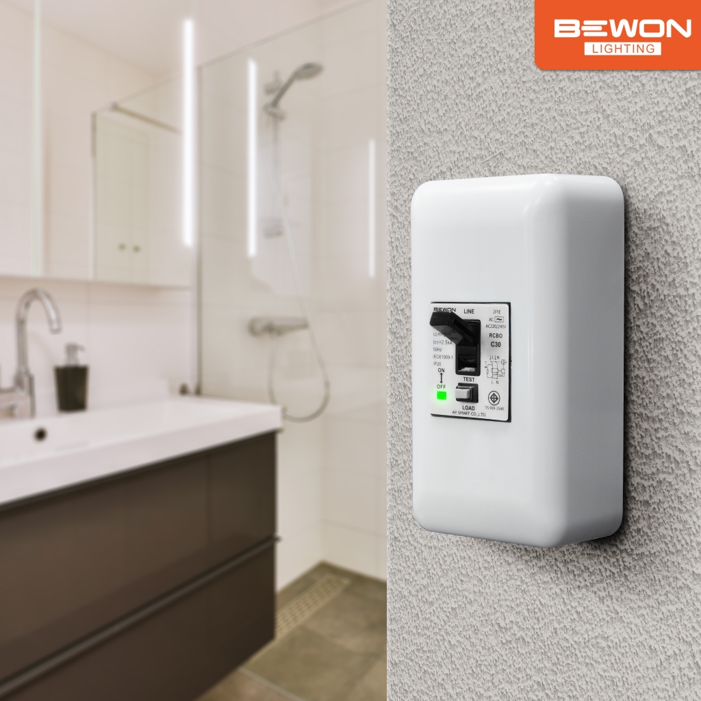 Bewon เบรกเกอร์ 2P RCBO ป้องกันไฟดูด ไฟรั่ว ไฟช็อต ไฟเกิน ขนาด 16A 20A และ 30A - รูปที่ 3