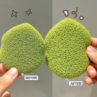 (ส่งจากไทย)ฟองน้ำเช็ดหน้า ขัดสิวเสี้ยน ล้างหน้า พัฟนุ่มฟองน้ําทําความสะอาด แบบพกพา ฟองน้ำทำความสะอาดใบหน้า