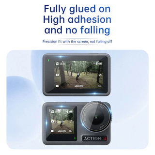 Telesin DJI Action 4 / 3 ฟิล์มกันรอย HD Protective Film Set (OA-FLM-008)