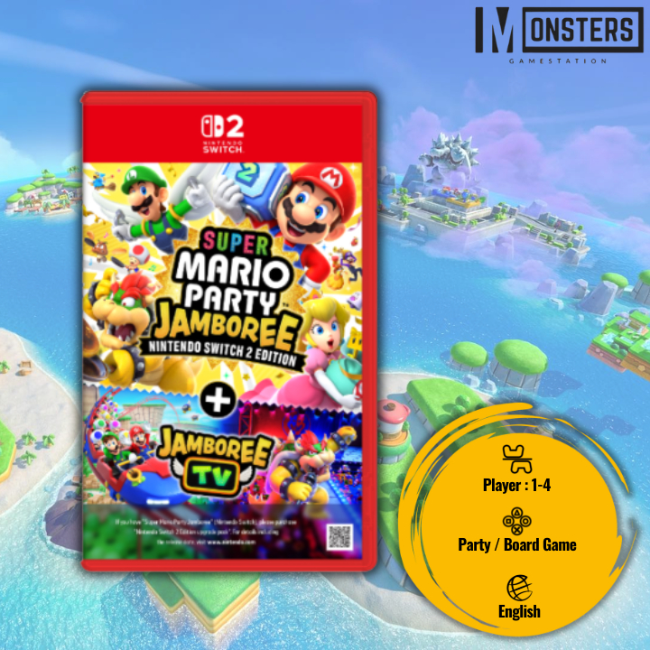 Super Mario Party Jamboree Edition + Jamboree TV [Nintendo Switch 2] [มือ1] (สินค้าพร้อมส่ง)
