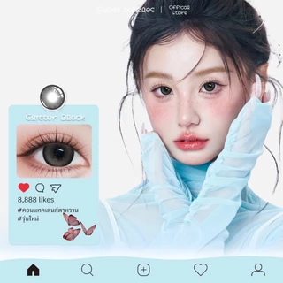 【ซื้อ1ได้5ชิ้น】มีค่าสายตา Sweet Bubbles 0.00~-3.00 คอนแทคเลนส์ตาโต ตาหวาน คอนแทคเลนส์รายเดือน เลน์อ่อน ความส