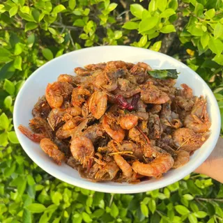 ขายดี!! 🦐 กุ้งอบกรอบสามรส สมุนไพร🦐 พร้อมทาน หวานน้อย อร่อย พร้อมส่ง!!
