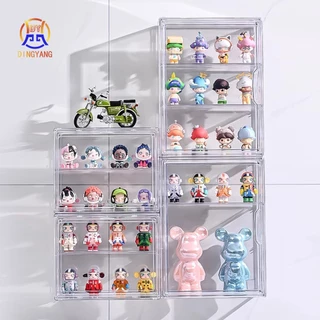 กล่องใส่โมเดล ตู้โชว์ตุ๊กตา กล่องใส่ art toy กันฝุ่น กันน้ำ และมีความโปร่งใสสูง ที่เก็บของสะสม มีหลายขนาด