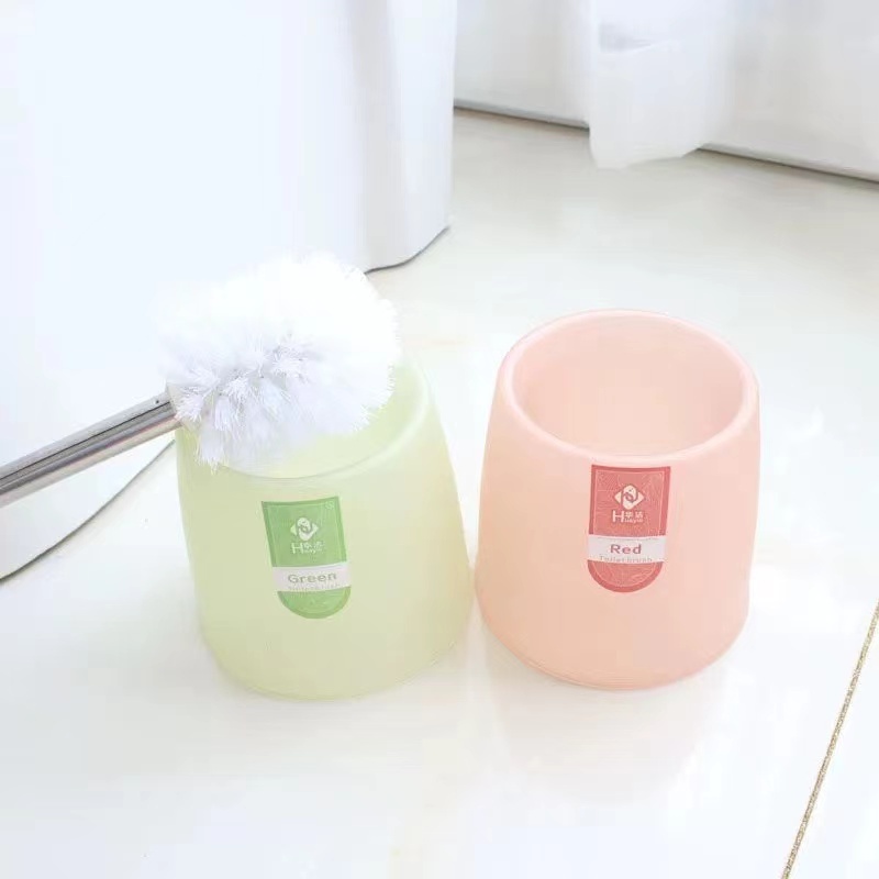 แปรงขัดห้องน้ำ แปรงล้างสุขภัณฑ์ แบบหัวกลม ที่ขัดห้องน้ำ ไม้ขัดส้วม ได้ทั้งแขวนและตั้งไม่ต้องเจาะรูให้พนังเสียหาย - รูปที่ 3