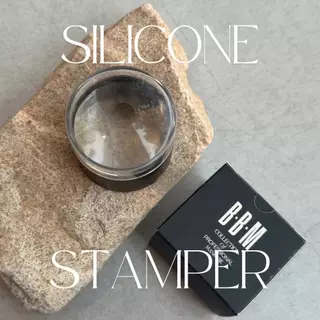 แยกขาย ซิลิโคนใสปั๊มลายเล็บ●ที่กรีดเจล gel Scraper●Silicone Nail Stamper BBM พร้อมส่ง ที่ปาดสี