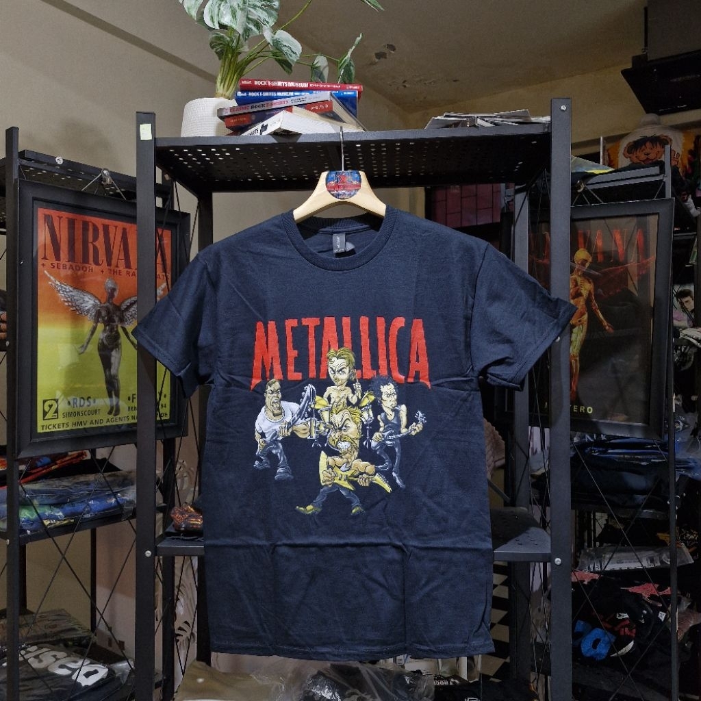 ้เสื้อวง Metallica_Load Chavez Cartoon มือ1ลิขสิทธิ์แท้ผลิตปีล่าสุดนำเข้าจากUk#ลายใหม่ #พร้อมส่ง #ของมีจำกัด