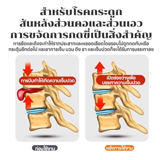 เตียงดึงหลัง อุปกรณ์ใช้ในบ้าน เครื่องดึงคอดึงหลัง ช่วยพนักพิงหัวสบาย เพื่อดึงกระดูกสันหลังส่วนคอ ยืดกระดูก เตียง