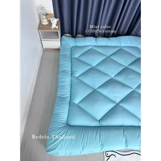 ท็อปเปอร์หนา5นิ้ว ที่นอนท็อปเปอร์สีพื้น พร้อมส่ง ความหนา 5นิ้ว ใยหนาพิเศษ 3ชั้น