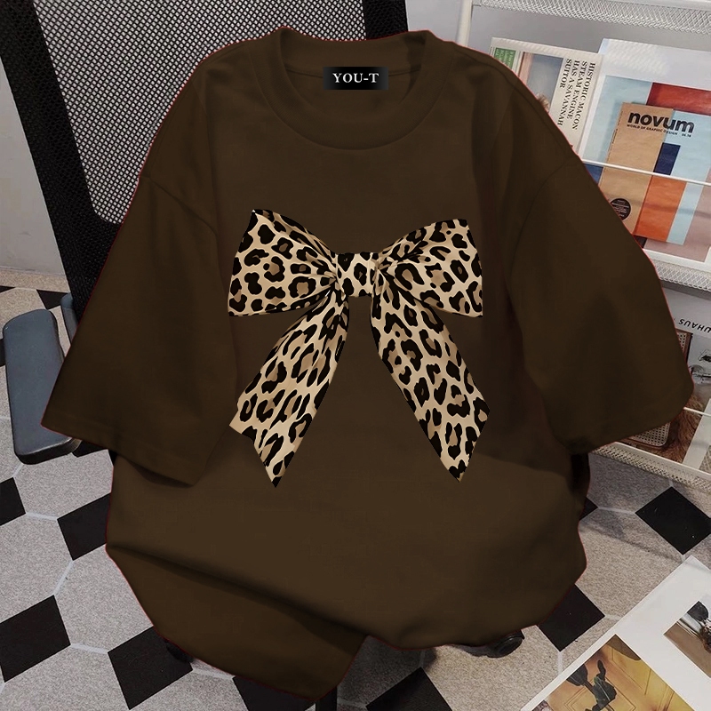 Momotee📦COD พร้อมส่ง เสื้อคอกลม เสื้อวินเทจ ผู้หญิง สไตล์เกาหลี ผ้าฝ้ายแท้100% เนื้อผ้าคุณภาพสูง 