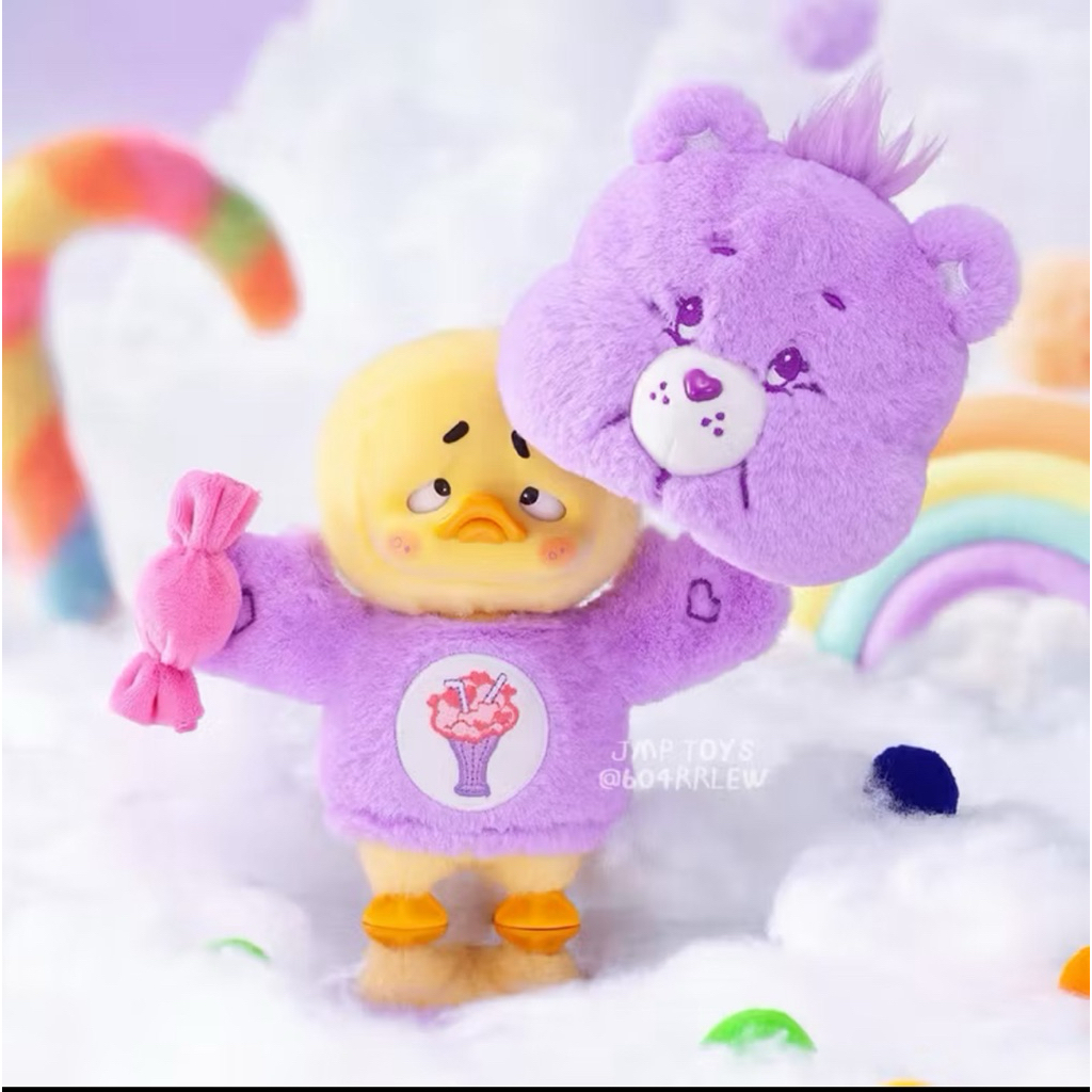 พร้อมส่ง🇹🇭Care Bears UPSETDUCK One For You Duck Have You a Duck พวงกุญแจตุ๊กตา Mystery Box