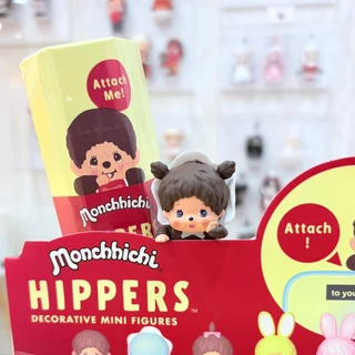 🔥1 กล่องเล็ก🌈Monchhichi Hipper ตัวเกาะ พร้อมส่งในไทย🔥 ของแท้ มีหน้าร้าน💛