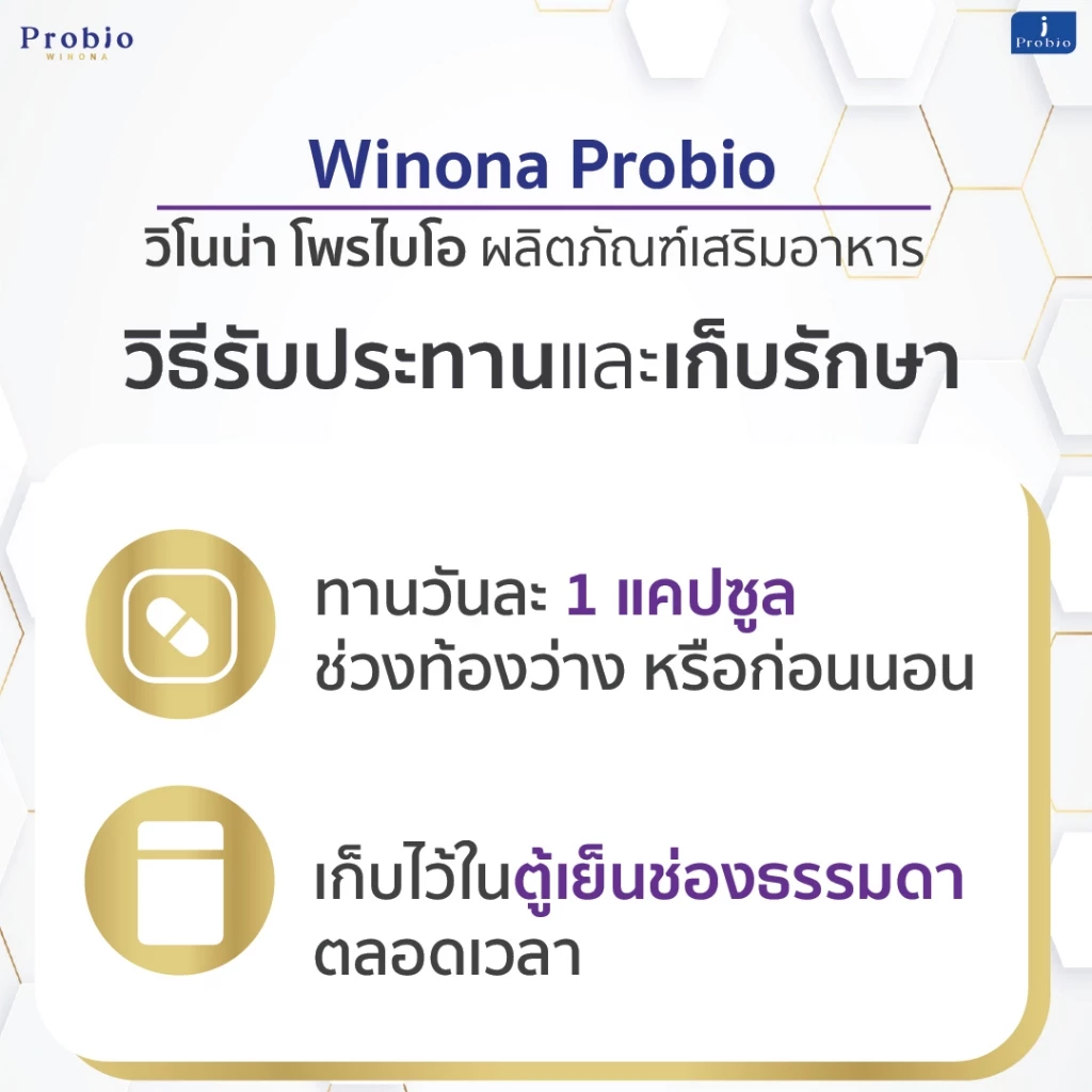 Winona Probio MSMC 10 แคปซูล จุลินทรีย์มีชีวิต โพรไบโอติกส์ สายพันธุ์ไทย (สูตร1) thumbnail 5