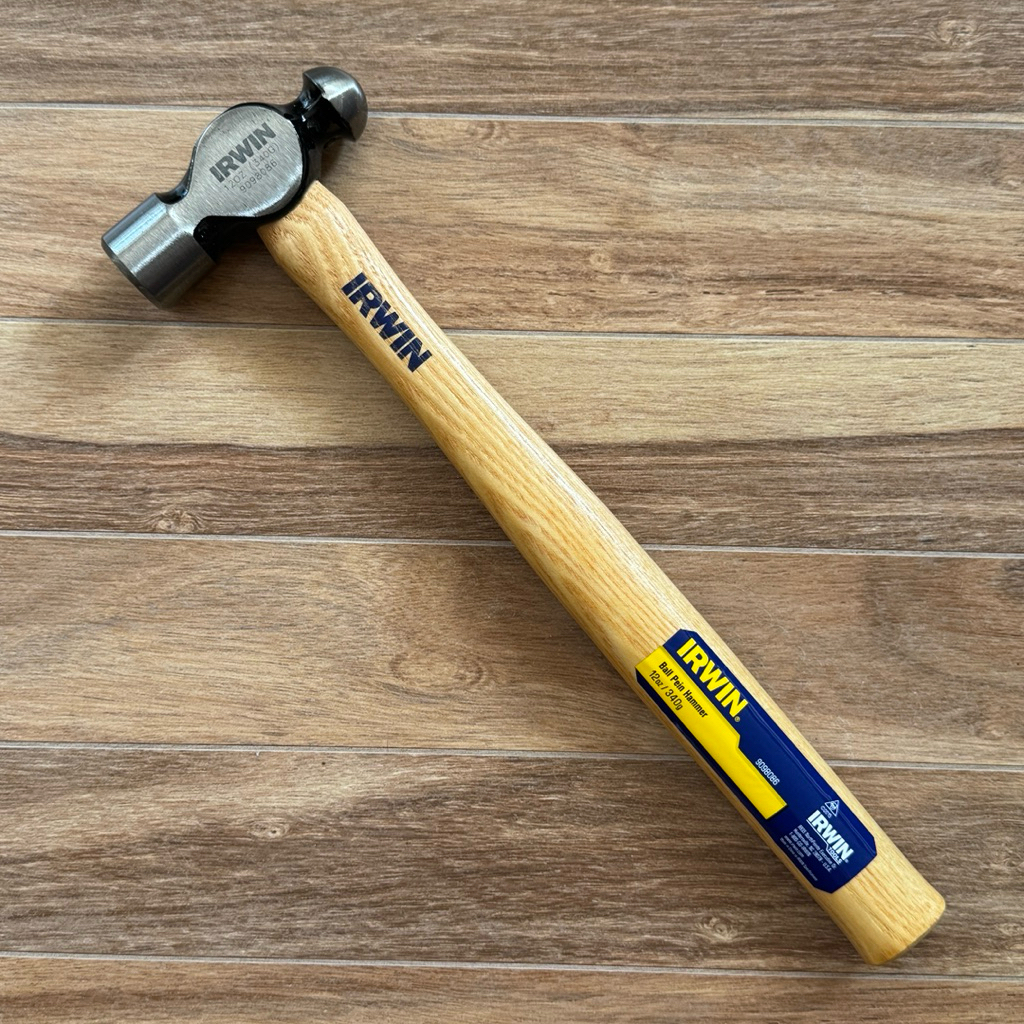 ค้อนหัวกลม IRWIN ด้ามไม้ น้ำหนัก 12 ออนซ์