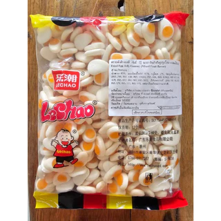 1 Kg. เยลลี่ไข่ดาว หอม ใหม่ ตรา LeChao เยลลี่ไข่ดาว ขนมเยลลี่อร่อย