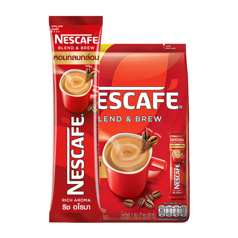 กาแฟปรุงสำเร็จ NESCAFÉ Blend & Brew 27 ซอง รูปที่ 3