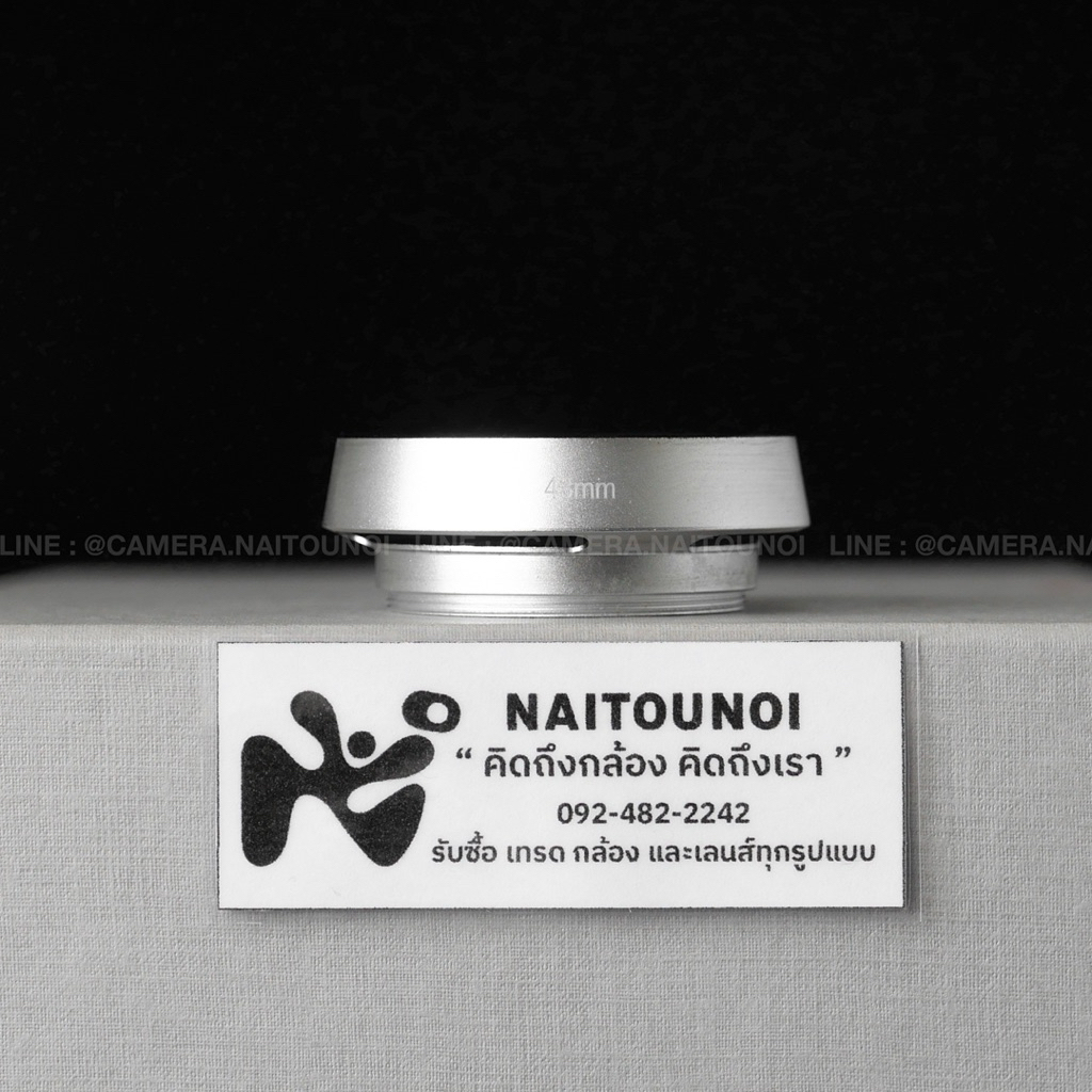 ( Used!! ) Hood 43mm Silver < Mint >