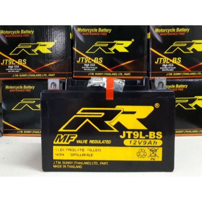 YTX9-BS GTX9-BS JT9L-BS Battery bigbikeแบตเตอร์รR3NINJA250300650Z800ER6NVERSYSHonda  yamaha kawasaki