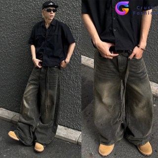 Crush ลุคสตรีทเท่ๆ ด้วยยีนส์ขาตรงวินเทจ! พร้อมส่งฟรี ไซส์ฟิต…