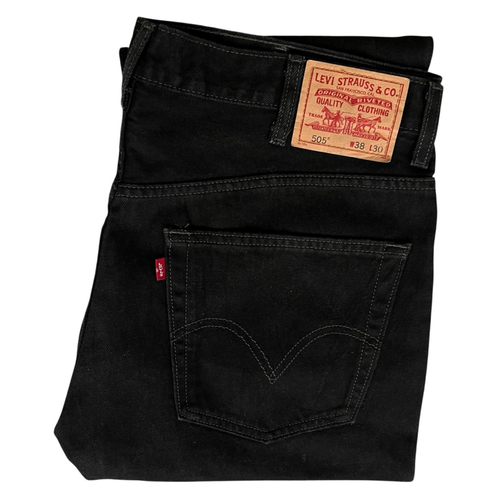 Levis 505 Jeans Super Black Lesotho 🇱🇸