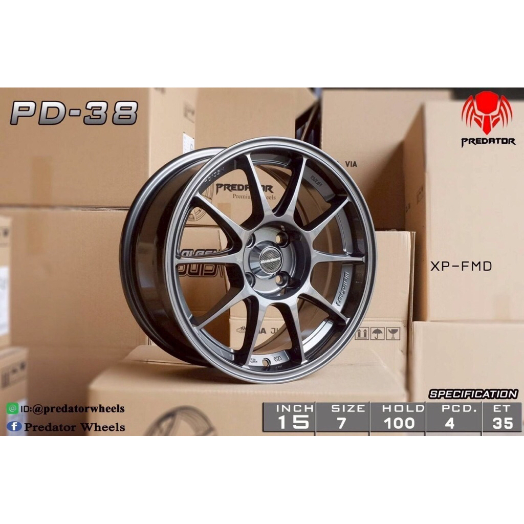 ล้อ WedsSport TC105n ขอบ15” ล้อMade in thailand.