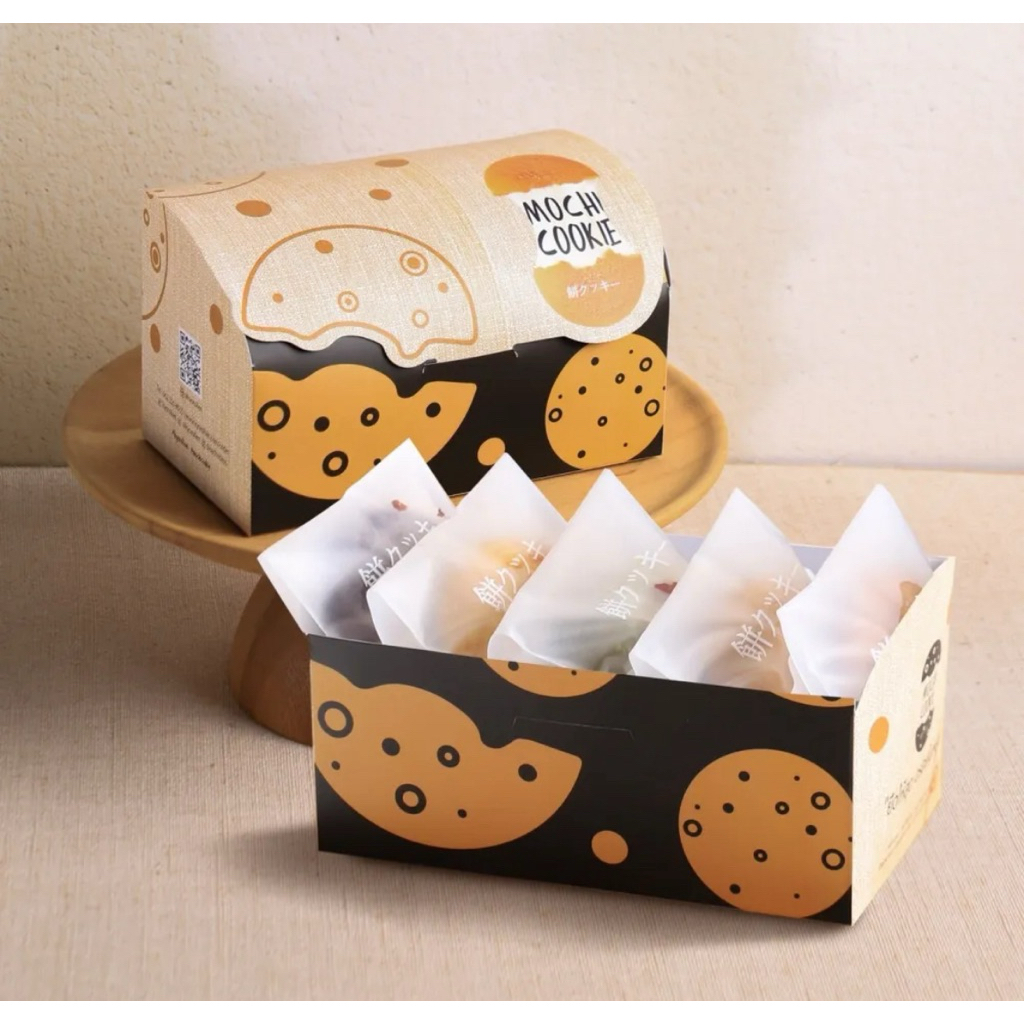 [ส่งด่วน] Kyo Roll En Mochi Cookies Box Set โมจิคุกกี้ 1 กล่อง [5 ชิ้น] Original Kinako/Matcha White