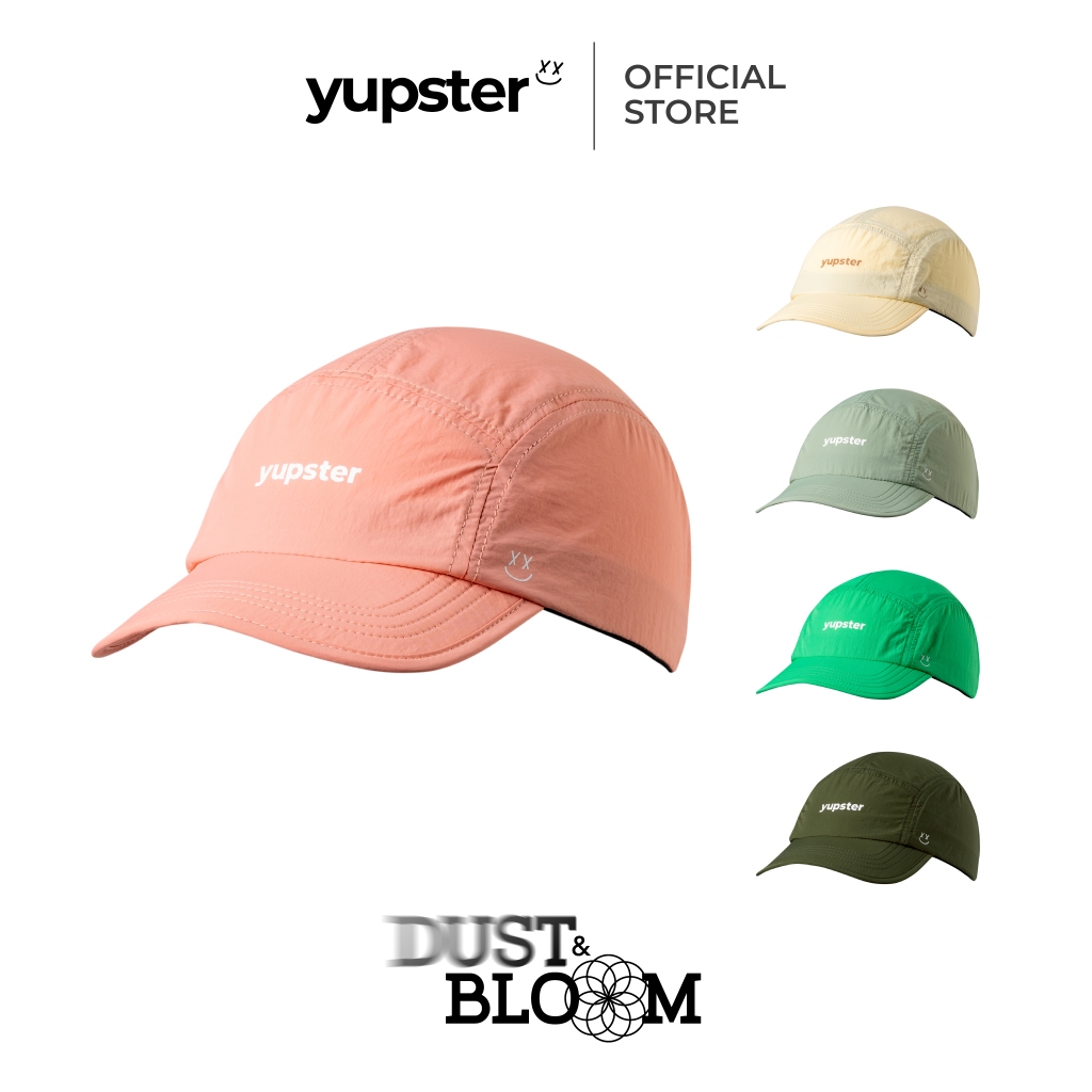 YUPSTER หมวกวิ่ง Duckbill Cap รุ่น Dust & Bloom : 5 สี Size 56 Cm ระบายอากาศดี กันแดด หมวกวิ่ง หมวกเทรล