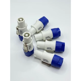 สเปคคอนลำโพงตัวผู้ SPEAKON NL4FC NEUTRIK 4 PIN. ขาวๆ อวบๆ สวยหรู แข็งแรง ถอดง่ายด้วยปุ่มกดที่ใหญ่ขึ้น สินค้าพร้อมส่งจากไ