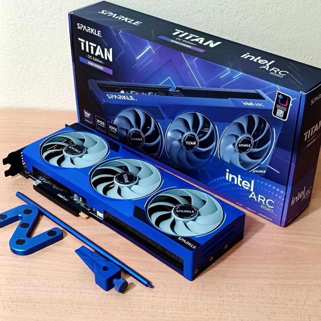 INTEL ARC B580 SPARKLE TITAN OC 12GB GDDR6