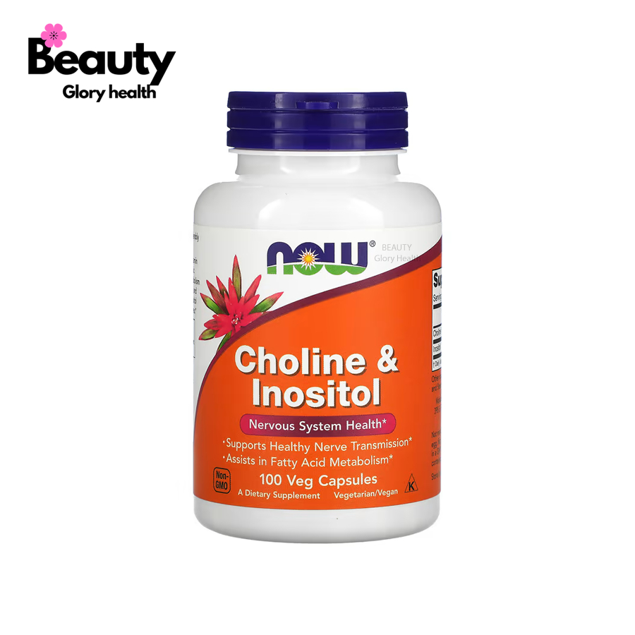 NOW Foods, Choline & Inositol, 100 Veg Capsules